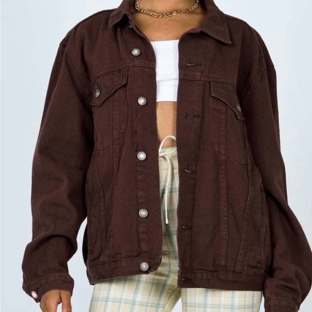 Princess Polly Western Denim Jacket Size S/M